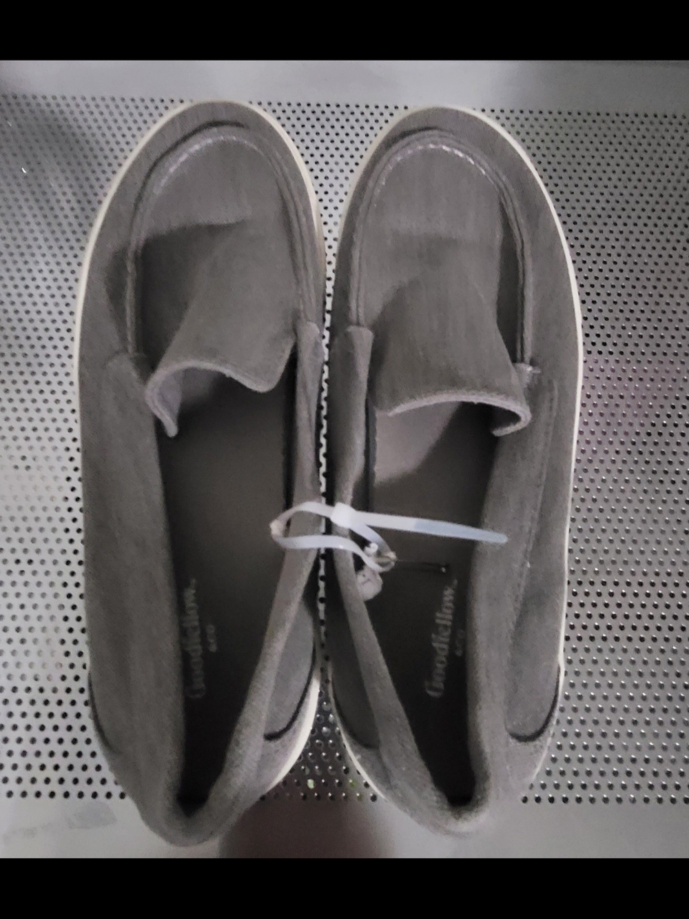Goodfellow & Co Gray Suede Slip-On Loafers Size 9